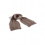 Taupe Knit Scarf