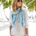 Cashmere-Blend Printed Scarf