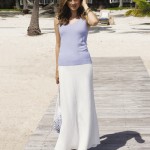 Laundered Linen Bias Cut Maxi