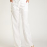 Laundered Linen Casual Trouser